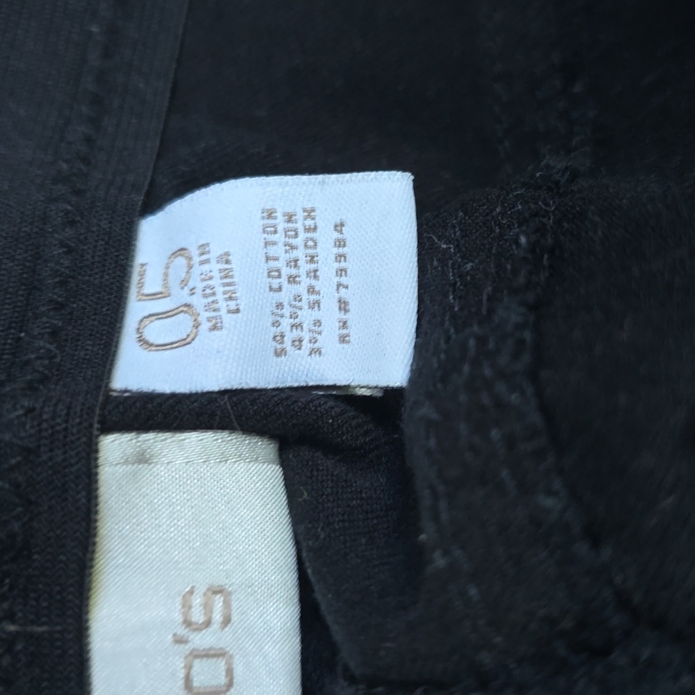 CHICO'S So Slimming Black Ankle Jeans Like New - Picture 8 of 10